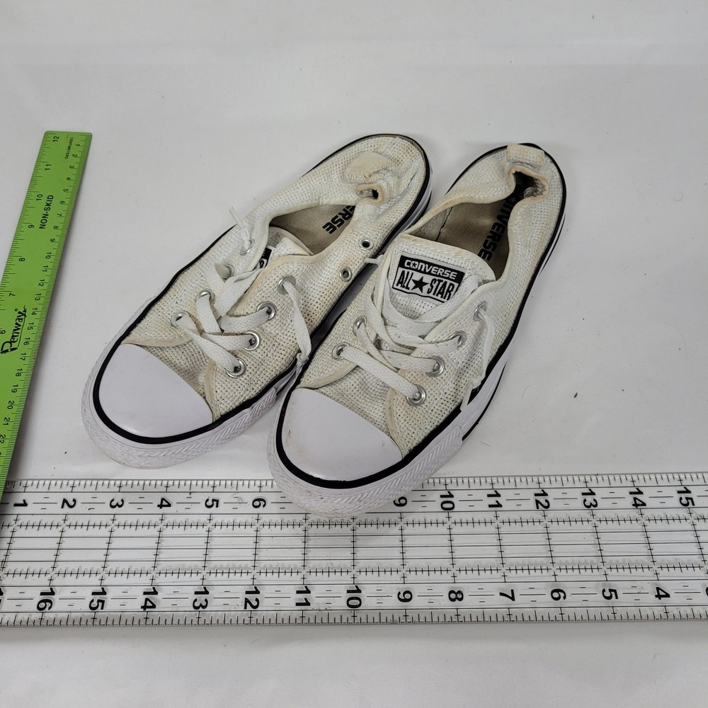 Converse Chuck Taylor All Star Shoreline White Mesh Slip On‎ Sneakers 547239C